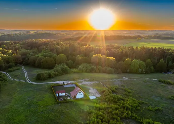 Wichrowe Wzgórze Chill House Jabłonowo Dom wakacyjny Stare Miasto (Ostroda)